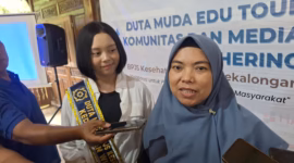Kepala BPJS Kesehatan Cabang Pekalongan, Sri Mugirahayu memberikan keterangan kepada media terkait, Kabupaten Batang, Kabupaten Pekalongan dan Kabupaten Pemalang sudah keluar dari skema UHC prioritas karena keterbatasan kemampuan anggaran daerah, Kamis (7/5/26)