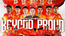Skuad Garuda kini resmi menembus peringkat 14 dunia setelah mengalami kenaikan drastis sebanyak 10 tingkat dalam daftar terbaru yang dirilis FIFA, Jum'at (8/5/26). Foto : IG Timnas Futsal