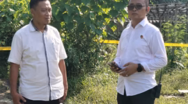 Kasat Reskrim Polres Pekalongan Kota AKP Setiyanto (kanan) membenarkan laporan dugaan kasus pelecehan seksual di Pekalongan Barat tengah didalami dengan memeriksa sejumlah korban dan saksi-saksi, Senin (11/5/26).