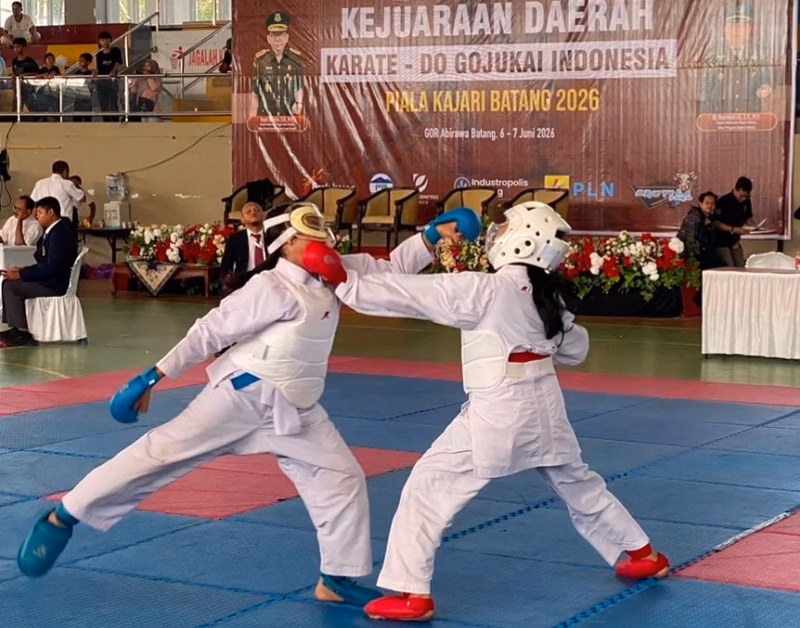 238 karateka se Jawa Tengah mulai bertanding hari ini merebutkan tiket lolos kejurnas karateka Piala Jaksa Agung, Sabtu (6/6/2026).