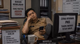Bupati Batang M Faiz Kurniawan berikan sentilan menohok kepada ASN yang minim kreativitas dalam bekerja dan lebih memilih berada di zona nyaman dalam bekerja, Kamis (11/6/26). Foto : Iluatrasi AI