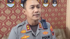 Kapolres Pekalongan Kota AKBP Riki Yeriandi saat memberikan keterangan kepada wartawan di lobi mapolres setempat, Rabu (16/6/26).