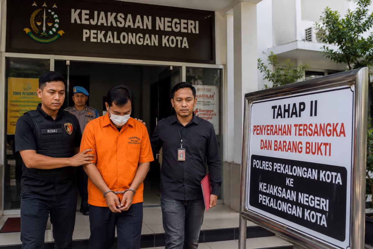 Dugaan kasus pencabulan terhadap ART di bawah umur yang melibatkan dokter spesialis gigi di Kota Pekalongan resmi dilimpahkan ke Kejari setempat, Kamis (18/6/26).