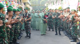 Rangkaian kegiatan sertijab antara pejabat lama ke pejabat baru berlangsung, Minggu (21/6/26). Foto : Istimewa