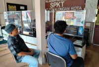 Perwakilan UMKM Heritage melaporkan Ketua Yayasan Rumah Berdaya selaku penyelenggara festival yang gagal terealisasi ke Polres Pekalongan, Selasa (30/6/26).