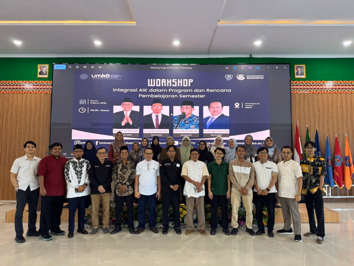 Peserta dan Narasumber Workshop AIK Kemuhammadiyahan UMKO