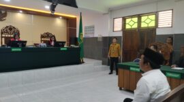 JPU menuntut terdakwa Dwi Hendratno alias Duwel dengan pidana satu tahun penjara dalam perkara dugaan perampasan kemerdekaan terhadap Purwanto alias Gacon, Senin (20/7/26).