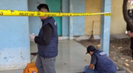 Tim Inavis Polres Pekalongan sedang melakukan olah TKP dan mencari petunjuk awal di lokasi kejadian, Minggu (5/7/26).