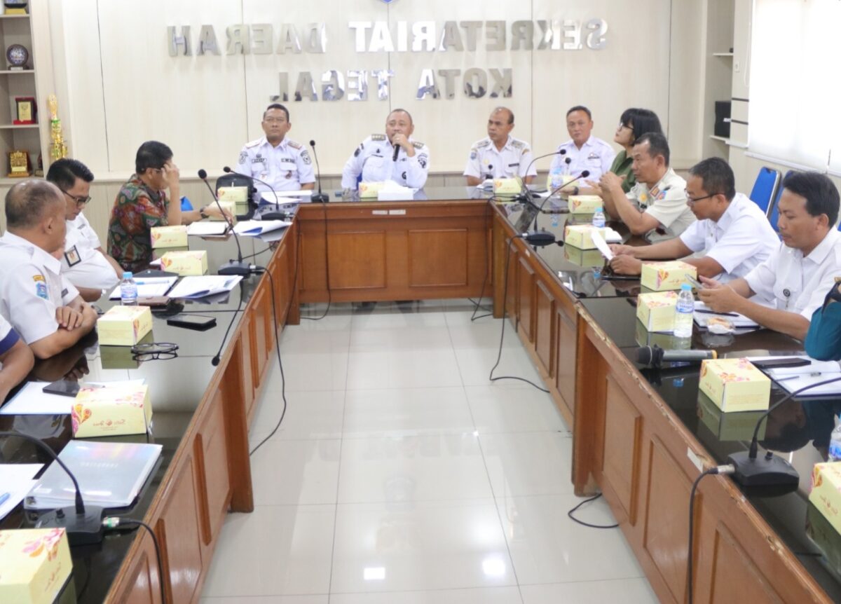 Hasil rapat penataan ruang Pemerintah Kota Tegal menargetkan RTH tembus 1.286 Hektare dalam Revisi RTRW 2026, Rabu (8/7/26). Foto : Istimewa