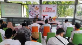 Rapat Evaluasi Kinerja Semester I Lazismu se-Kabupaten Pekalongan, Sabtu (11/7/26). Foto : Istimewa