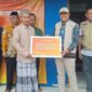 Penyerahan bantuan bantuan LAZISMU Pemalang yang digalang PDM Muhammadiyah kepada korban banjir di Desa Panakir, Selasa (14/7/26). Foto : Istimewa
