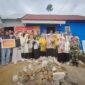 Bantuan yang digalang PDM Muhammadiyah diserahkan kepada korban bencana banjir di Desa Panakir, Selasa (14/7/26).