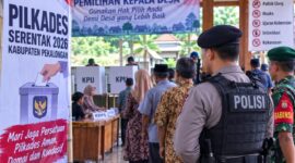 Sebanyak 34 desa yang akan menggelar Pilkades kini menjadi fokus pengawasan untuk mencegah konflik oleh aparat keamanan, Rabu (15/7/26). Foto : Ilustrasi AI