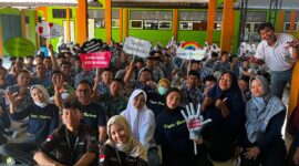 MPLS di SMAN 2 Batang menyelipkan pesan sekaligus mengenalkan kepada siswa tentang talasemia yakni kelainan darah genetik yang hingga kini belum dapat disembuhkan, Kamis (16/7/26). Foto : Istimewa