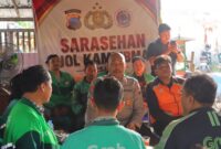 Puluhan ojol di Kabupaten Kendal memanfaatkan forum sarasehan bersama Kapolres Kendal AKBP Hendry Susanto Sianipar untuk menyampaikan berbagai persoalan yang mereka hadapi saat bekerja di jalan, Sabtu (18/7/26). Foto : Istimewa