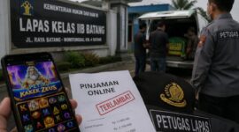 Pegawai Lapas Kelas IIB Batang ditemukan meninggal dunia dalam keadaan tak wajar oleh istrinya, Minggu (19/7/26).