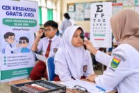 Sedikitnya 1.300 pelajar di Kabupaten Batang terdeteksi mengalami gangguan tajam penglihatan atau mata minus berdasarkan hasil Program CKG yang dilaksanakan Dinkes Batang sepanjang tahun ini, Selasa (21/7/26). Foto : Ilustrasi AI