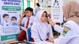 Sedikitnya 1.300 pelajar di Kabupaten Batang terdeteksi mengalami gangguan tajam penglihatan atau mata minus berdasarkan hasil Program CKG yang dilaksanakan Dinkes Batang sepanjang tahun ini, Selasa (21/7/26). Foto : Ilustrasi AI