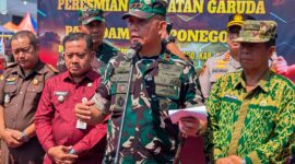 TNI mengebut pembangunan 317 jembatan gantung Garuda Merah Putih di Jateng dan DIY untuk membuka isolasi di wilayah pedesaan, Kamis (23/7/26).