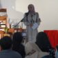 Refleksi perjalanan sastrawan Suriali Abdi Kustomo bertajuk '40 Tahun Bersastra, Andi Dapat Apa?' digelar di Balai Budaya Dewan Kesenian Tegal, Minggu (26/7).