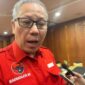 Ketua DPD PDIP Jawa Tengah Dolfie Othniel Frederic Palit menegaskan tidak akan ambil pusing terkait manuver PSI saat acara refleksi peristiwa Kudatuli di Semarang, Minggu (27/7/26) malam. Foto : Istimewa