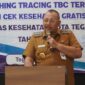 Sebanyak 7.700 warga Kota Tegal bakal menjalani skrining TBC terutama yang memiliki kontak erat dengan pasien sehingga program CKG pada hari resmi diluncurkan oleh walikota, Senin (27/7/26). Foto : Istimewa
