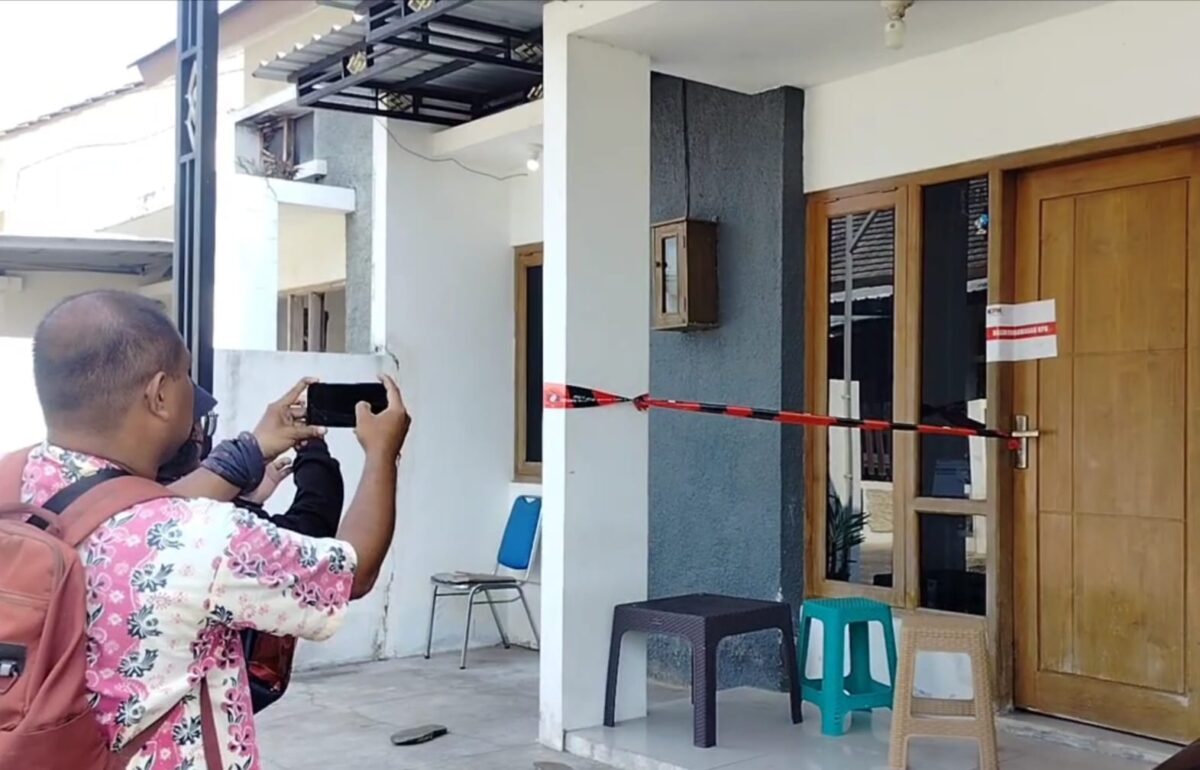 Salah satu rumah di Mutiara Residence, Kelurahan Mulyoharjo, Kabupaten Pemalang yang disegel KPK, Rabu (29/7/26).