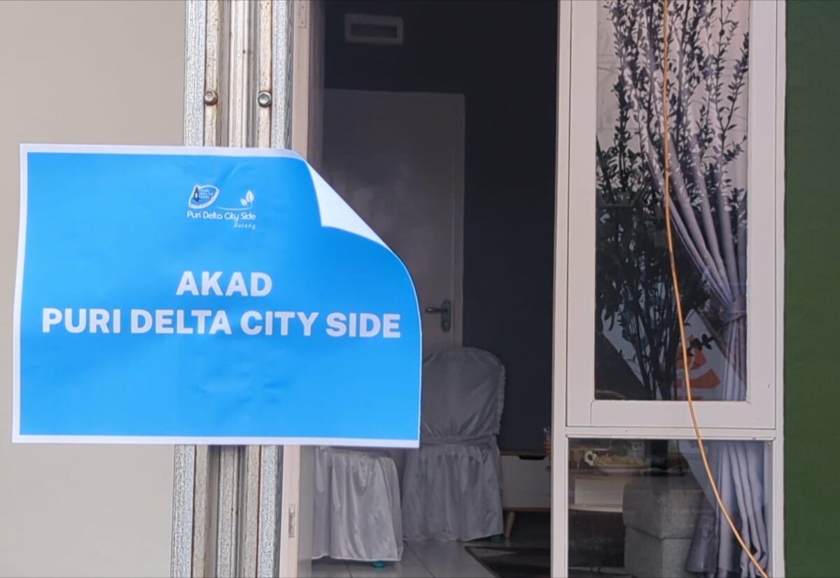 Rumah contoh program akad massal KPR bersubsidi dan KUR perumahan di lokasi kunjungan kerja Presiden RI Prabowo Subianto di Desa Kaliwareng, Kecamatan Warungasem, Kamis (30/7/26).