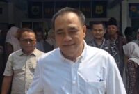Plt Bupati Pemalang Nukholes sehari setelah ditunjuk Pemerintah Provinsi Jawa Tengah langsung tancap gas menghadiri beberapa kegiatan menggantikan Anom Widiyantoro, Sabtu (1/8/26). Foto : Istimewa