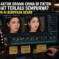 Drama pendek China atau yang dikenal dengan Dracin memanfaatkan teknologi AI untuk memoles dan menyempurnakan wajah atau tampilan aktor sungguhan yang dilakukan di studio. Foto : Ikustrasi AI