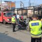 Dua warung di Desa Margasari ludes terbakar oleh api yang menyambar dari sebuah botol pertalit eceran yang pecah,  Selasa (4/8/26). Foto : Istimewa