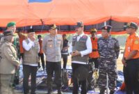 Apel kesiapsiagaan bencana di Lapangan KPT Kabupaten Brebes semua pihak diingatkan potensi kekeringan yang diperkirakan berdampak di 11 kecamatan, Rabu (5/8/26). Foto : Istimewa