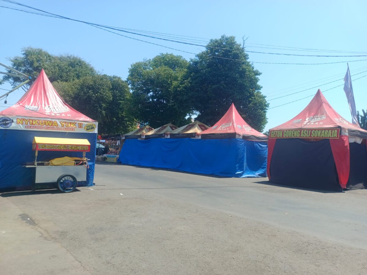 Kegiatan Batang Fair Merdeka terus menuai polemik, kini Dishub angkat bicara bahwa belum ada permohonan izin penutupan Jalan Veteran, Kamis (6/8/26). Foto : Istimewa