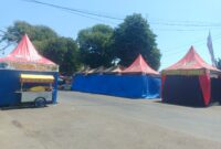 Kegiatan Batang Fair Merdeka terus menuai polemik, kini Dishub angkat bicara bahwa belum ada permohonan izin penutupan Jalan Veteran, Kamis (6/8/26). Foto : Istimewa