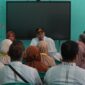 Plt Bupati Pemalang datangi SMP N 3 Randudongkal dan janjikan pasang cctv di tiap sekolah, Kamis (6/8/26). Foto : Istimewa