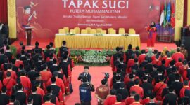 Muktamar Tapak Suci Putera Muhammadiyah XIV di Unimus resmi dibuka, Jumat (7/8/26). Foto : Istimewa