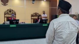 Majelis Hakim PN Pekalongan akhirnya menjatuhkan vonis kepada terdakwa Dwi Hendratno alias Duwel dalam sidang pembacaan putusan perkara perampasan kemerdekaan orang lain atau dalam kasus ini Puwanto alias Gacon, Senin (10/8/26).