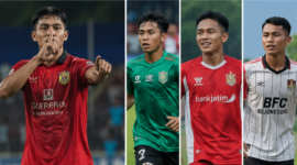 Deretan pemain amatir dari kasta terendah sepak bola Indonesia justru melahirkan pencetak gol yang sangat tajam dan tidak kalah dengan pemain pro di liga utama. Foto : Ilustsrasi AI