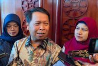 Kepala BI Jawa Tengah Mohamad Noor Nugroho menyebut Jateng mengalami deflasi sekitar 0,13 persen pada periode terakhir, sehingga inflasi tahunan turun dari 2,92 persen menjadi 2,6 persen, Kamis (13/8/26).