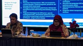 Kepala BI Tegal Bimala memaparkan berbagai program edukasi