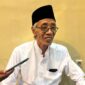 Rais Syuriah PWNU Jateng KH Ubaidullah Shodaqoh bicara NU di tengah dinamika politik, sosial dan budaya usai menghadiri Haul KH Amirin Ke-27 di Jenggot, Kota Pekalongan, Sabtu (15/8/26) malam.