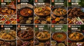 Kuliner berempah kuat dengan jumlah banyak ternyata tidak hanya ditemukan di Indonesia karena di belahan dunia ada beberapa negara yang royal dalam mengolah makanan dengan bumbu mencapai belasan bahkan puluhan jenis, berikut ulasannya. Foto: Ilustrasi AI