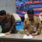 Penandatanganan perjanjian kerja sama
penguatan tata kelola pembinaan nilai industri dan karakter kerja untuk mendukung kesiapan kerja lulusan SMK di Provinsi Jawa Tengah, Kamis (20/8/26). Foto: Istimewa

CABANG DINAS PENDIDIKAN WILAYAH XII