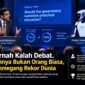 Juara dunia debat Harish Natarajan mengalahkan AI buatan IBM Computer pada 2019 di Amerika Serikat. Foto: Ilistrasi AI