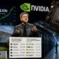Per akhir Agustus tahun ini NVIDIA resmi menyandang perusahaan dengan nilai kapitalisasi pasar terbesar di dunia yang menembus angka US$5,2 triliun, Senin (24/8/27). Foto: Ilistrasi AI