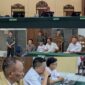Sidang perdana praperadilan perkara dugaan kekerasan seksual yang menyeret pimpinan Padepokan Padang Ati Simbangkulon berlangsung di PN Pekalongan, Rabu (26/8/26).