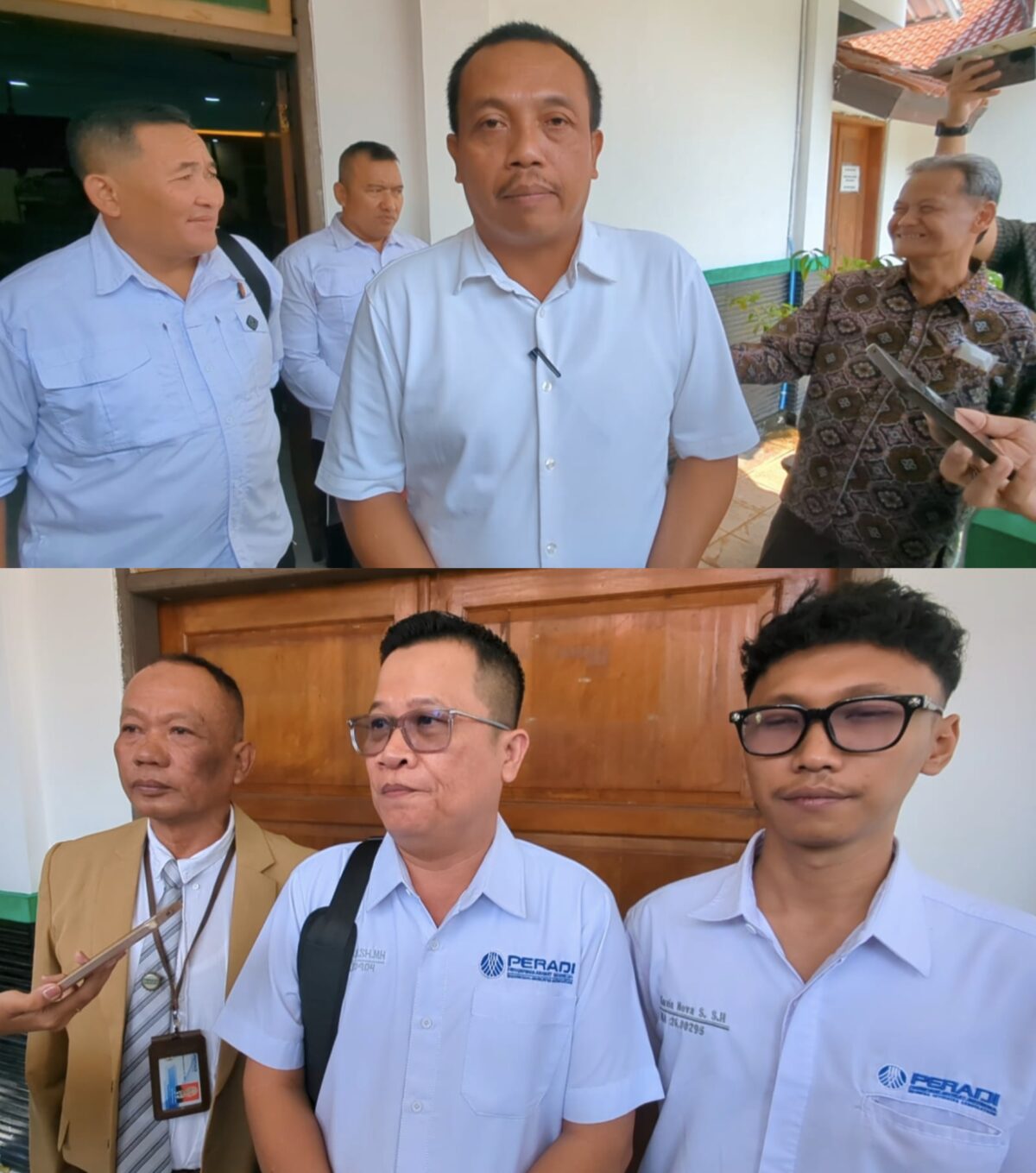 Pernyataan resmi kuasa hukum dari termohon dan pemohon usai sidang perdana praperadilan perkara dugaan kekerasan seksual yang menyeret pimpinan Padepokan Padang Ati yang berlangsung di PN Pekalongan, Rabu (26/8/26).