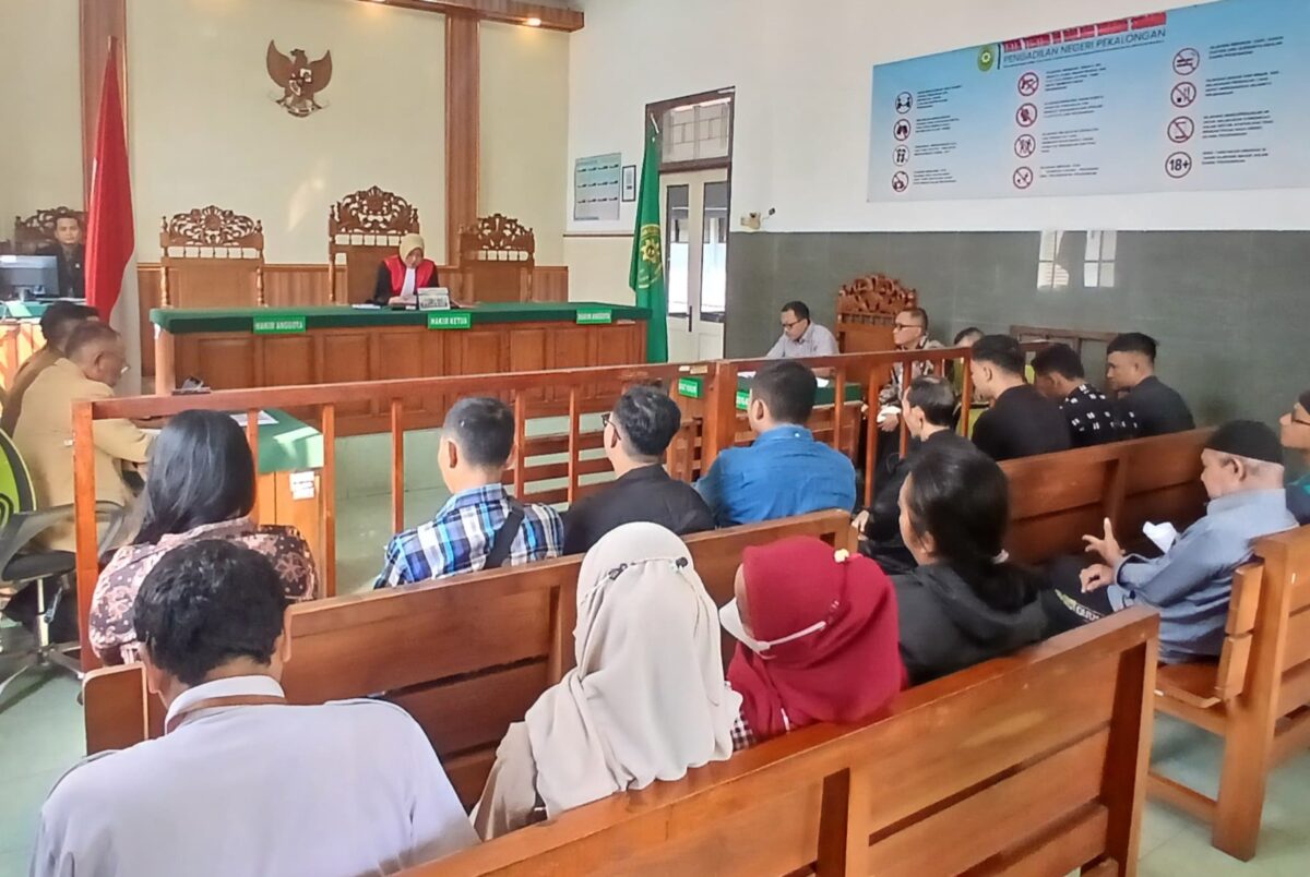 Sidang lanjutan praperadilan KH Abdul Halim di PN Pekalongan dengan agenda Replik dan Duplik berlangsung, Kamis (27/8/26). Foto: Istimewa