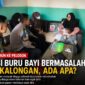 Polisi Pekalongan sedang gencar berburu bayi yang memiliki kelainan bentuk kaki dengan mengerahkan Bhabinkamtibmas dan Sidokkes hingga ke pelosok desa, Jumat (28/8/26). Foto: Istimewa & Ilustrasi AI