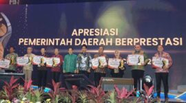 Kota Tegal meraih penghargaan setelah menempati peringkat kedua kategori Akses dan Layanan Kesehatan dalam Apresiasi Pemerintah Daerah Berprestasi 2026 Batch II Regional Jawa dan Bali yang digelar Kemendagri, Jumat (28/8/26) malam. Foto: Istimewa
